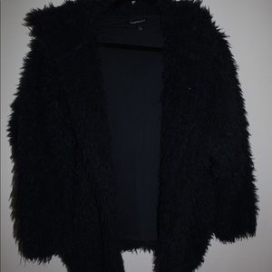Express Hooded Teddy Jacket